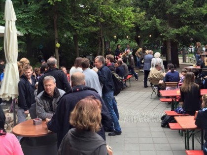 Photo: Pavillon im Volkspark Friedrichshain