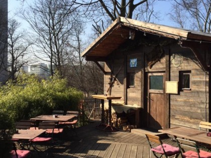 Photo: Pavillon im Volkspark Friedrichshain